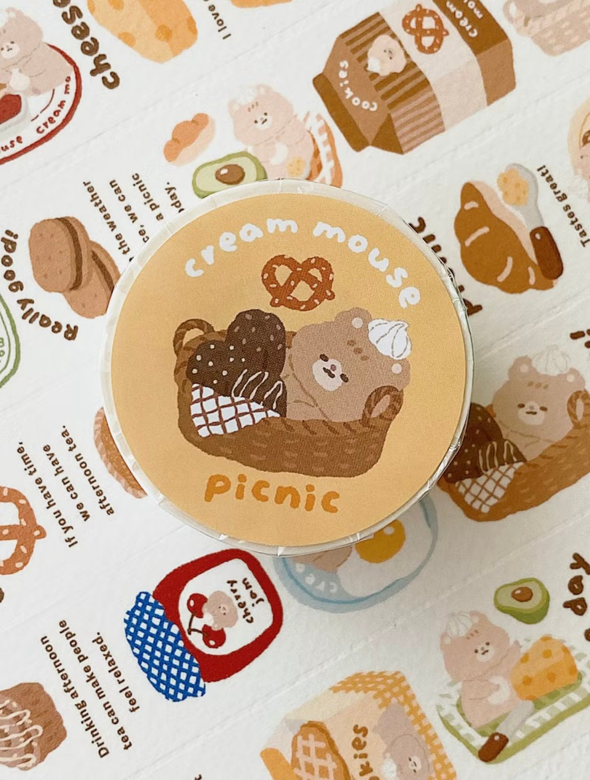 French Picnic Washi Tape