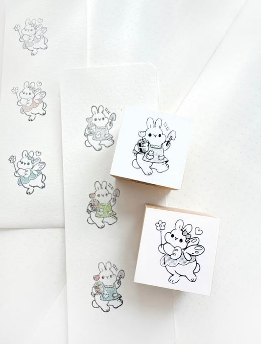 Little Rabbit Gardner Stamp