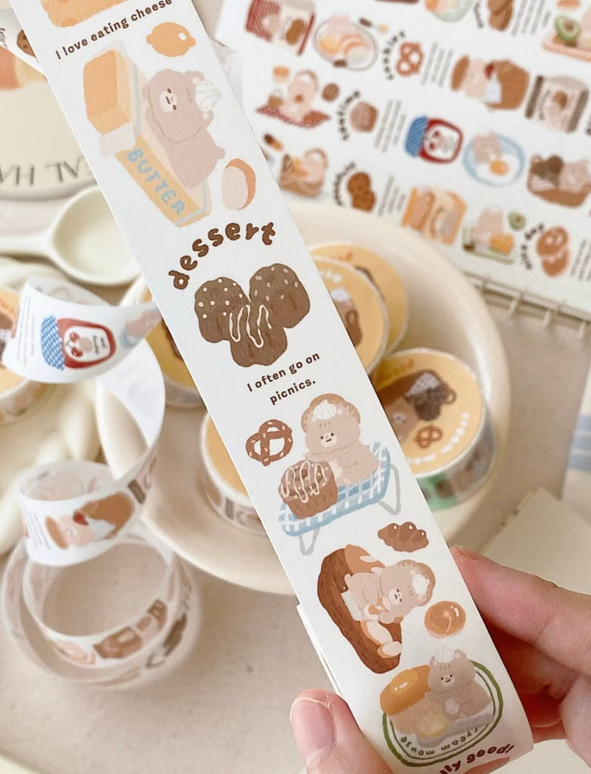 French Picnic Washi Tape