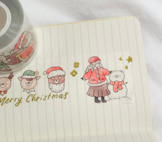 Beary Christmas PET tape