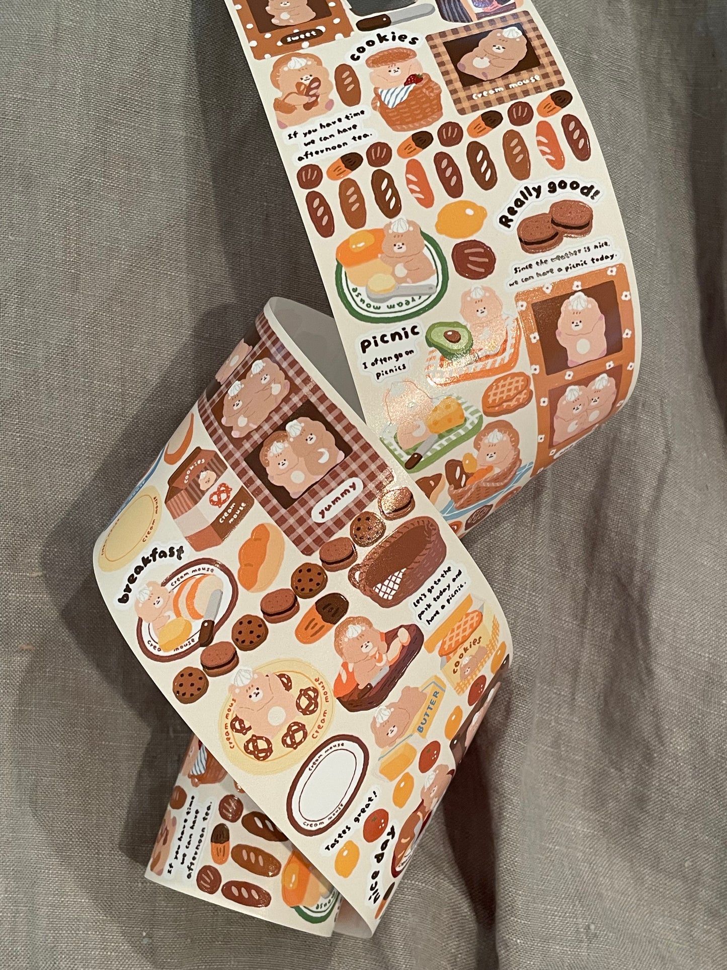 French Picnic Washi Tape