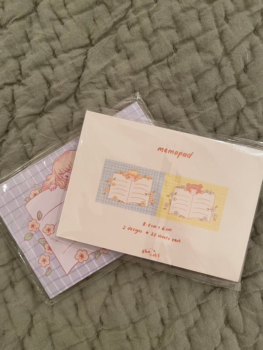 Sho Little Happiness - Summer Book | 50pcs Memo Pad | Ephemera Paper